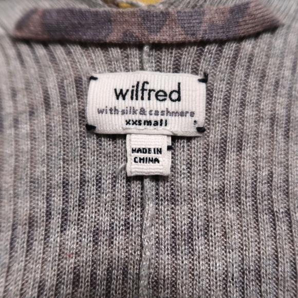 Wilfred Soft Leopard Print Scarf/Wrap XXS - Picture 5 of 5